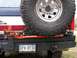 1988 Ford Bronco - Attached my Hi-lift to the spare tire rack