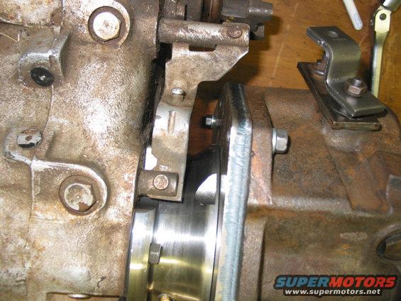 doubler2.jpg Detail of shifter area. The 205 has been converted for twin stick operation.