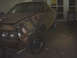 1972 Ford Ranchero - This 1972 Ford Ranchero is in a garage, appearing to be in the process of restoration with body repairs.