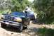 1996 Ford Bronco - Me, Brad, & Froggmann crossin' a crik.