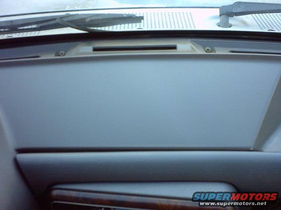 Dashboard interior of a 1990 Ford Bronco