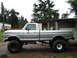 1976 Ford F-150 - Side view: Notice the wheels: All are 15 inch, rear are NEW 8 lug (D60) front are OLD 5 lug (D44)