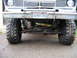 1976 Ford F-150 - Front end shot, see the difference the D44 is compared to the rear D60? The springs look bowed too :(