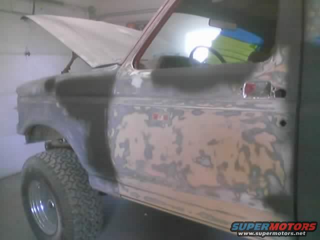 Primer on bondo places.