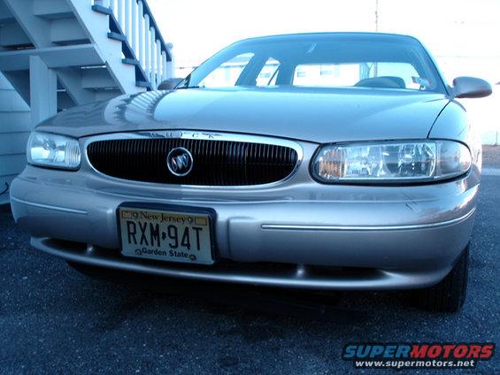 painted grille black
