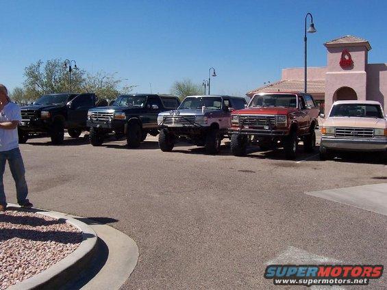 lineup, my truck looks so um...stock
