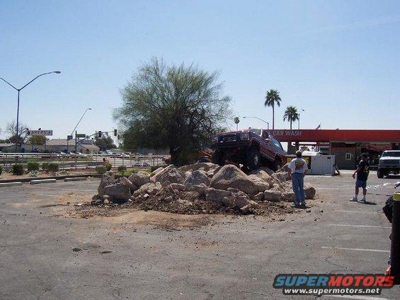 Clint messing around at Fourwheel Parts