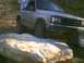 1991 Mazda Navajo - This 1991 Mazda Navajo is navigating a challenging rocky trail.