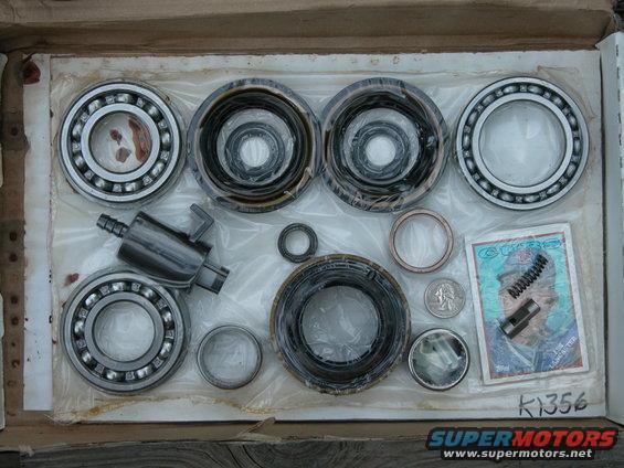 bw1356-parts.jpg Parts Kit including bearings