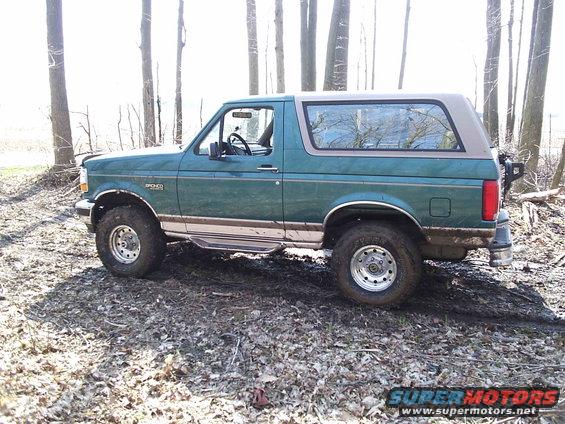 Gettin mud on the tires