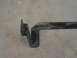 1976 Ford F-250 - Here is the late model oil cooler bracket after I bent the end 90 degrees. You can see that I bent it in line with the edge where it drops…