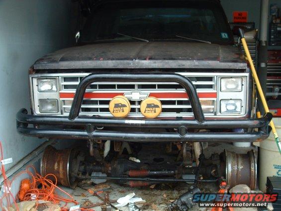 Front Double Tube Bumper On