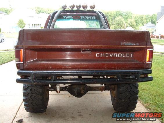Rear SmittyBuilt Double Tube Bumper