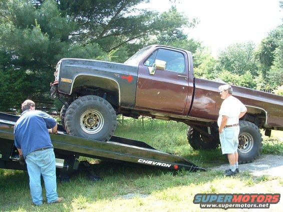 New house.. need to get truck there... Rollback anyone?