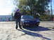 me and the car on the way home from myrtle madness seven