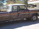 1976 Ford F-250 - Another damage shot of the parts truck, The bed took a good blow as well as the cab. No rust but a lot of fixing!