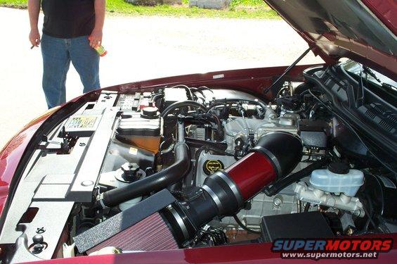 marauder-eng.jpg The Marauder's engine bay. Note the custom intake. 