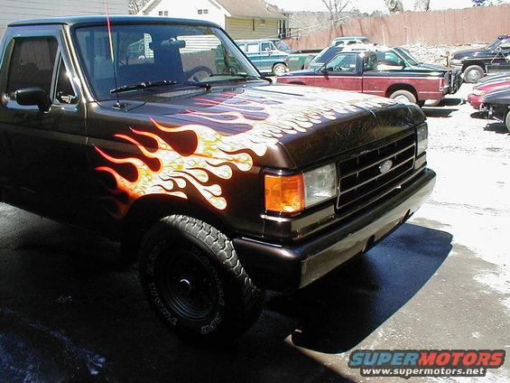 F-150 FLAMES IN THE SUN TRUCK CHANGES COLOR