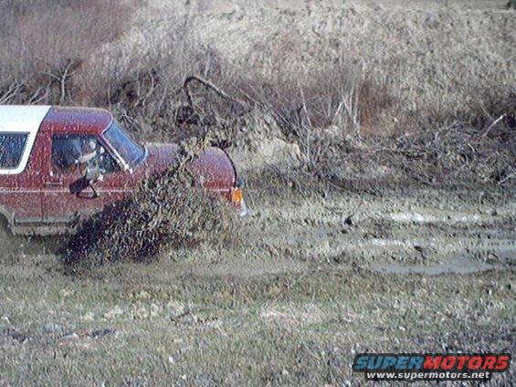 Kickin up some Pennsylvania mud.