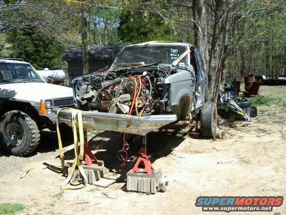 New cab dropped on frame
