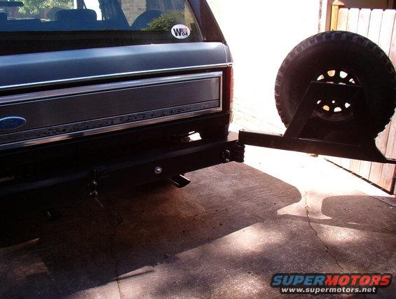 hummer spare tire carrier