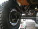 1994 Ford Bronco - Rear axle and suspension components, with a visible box of Castrol GTX oil.
