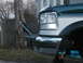 1994 Ford Bronco - Front view of a 1994 Ford Bronco showing its bumper and an installed brush guard.