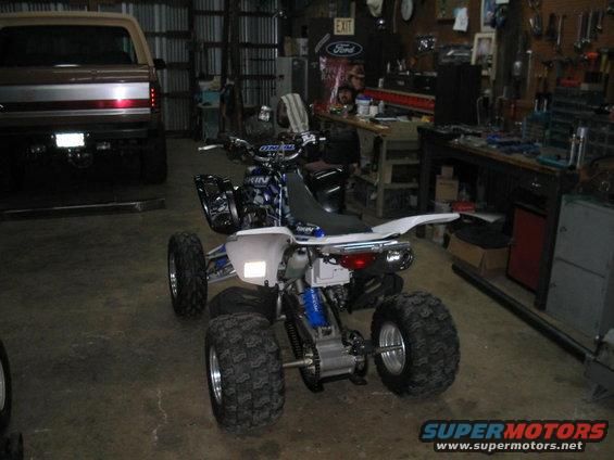 Rear view of Raptor
