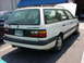 1998 Volkswagen Jetta - This white Volkswagen Passat GLX wagon is seen from the rear with its hood open.