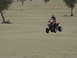 2005 Yamaha RAPTOR 660 - distance jump, i nearly like fell on that one.. i landed with the right top tire.. ahh!