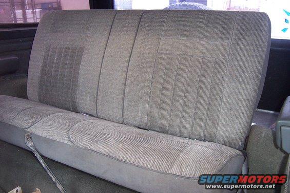 Rear Bench