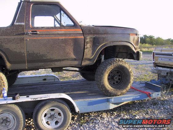 What happens when a fullsize goes on jeep trails.