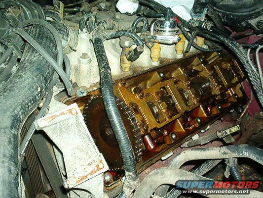 March 2, 2005
(Left valve cover, spark plug cables, & coil pack removed)