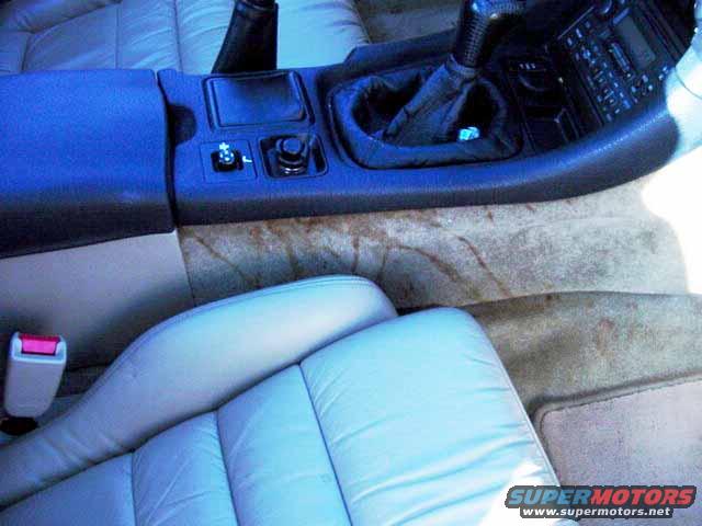 Rest of the interior looks great, but this old coffe spill sucks.
