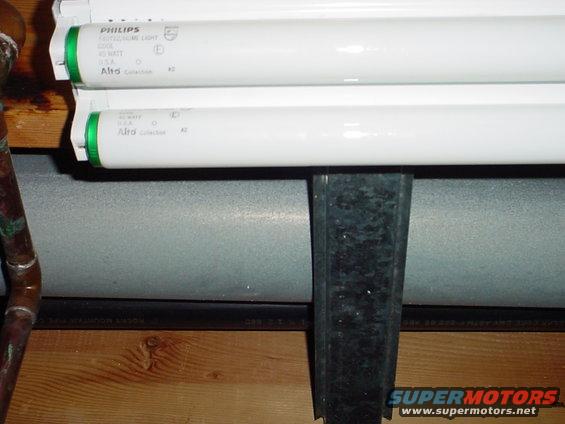 dsc00196.jpg These bulbs are T-12 bulbs, notice how they are larger then the T-8s.  Never use a T-8 bulb in a T-12 fixture.  It will overheat the ballast causing failure or even fire.  