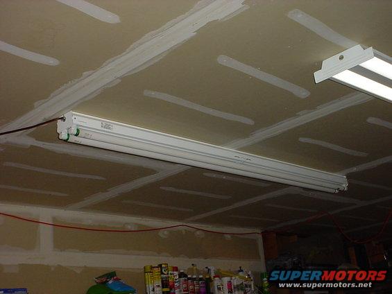 These suckers are 60 inches long and put out about 110 watts of light EACH.  I have 2 fixtures in my garage, they make GREAT shop lights for working on my Vic and my Truck.