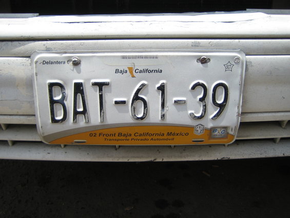 I saw an assortment of Lic Plates there.