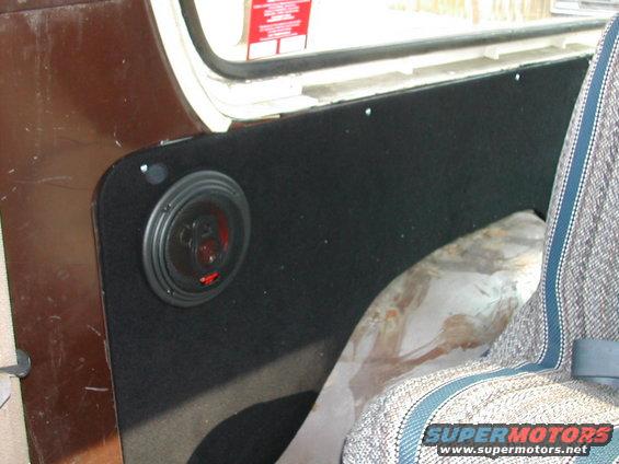 Passenger Side Rear Panel Front half