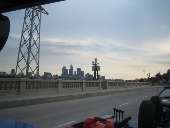 Once we got to Down Town L.A. My Clutch Or trans or Something Took a Crap on me..:(