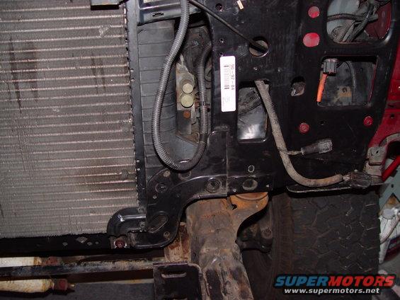 bronco-037.jpg There were alot of minor differences in this aftermarket core support, but if you are even attempting this, then you will figure it out. Make sure you have alot of penetrating oil!!