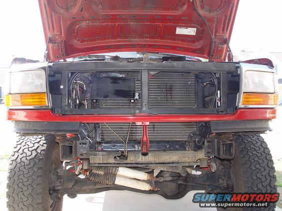 bronco-039.jpg This project gave me the opportunity to realign the hood latch. It was too high and let the hood rock back and forth a little
