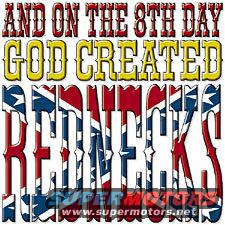 Text graphic with "AND ON THE 8TH DAY GOD CREATED RENEGADES" and "www.supermotors.net"