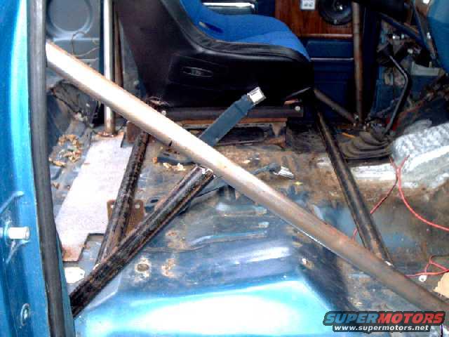 crossmembers for mounting seats to the cage.