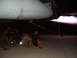 1988 Ford Bronco - Ground crew members observe an aircraft engine during an afterburner run.
