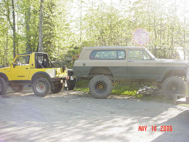 OKAY...so it's not the size of the 4x4 in the Wild.........It's the amount of Wild in the 4x4

LOL