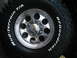 1994 Ford Bronco - Close-up of a BFGoodrich Mud-Terrain T/A tire and a chrome wheel.