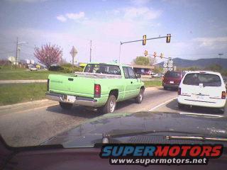 Who... Is so damn stupid to get an ex-forestry truck, and not invest in a new paint job?  This screams "Im too cheap to buy a regular truck!"