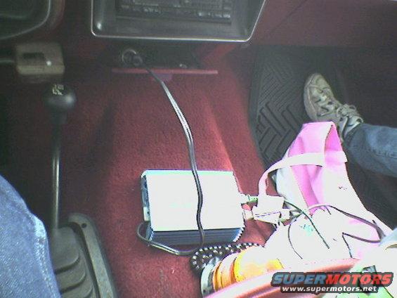 Power inverter to run the daughter's DVD player on a long trip.