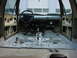 1998 Volkswagen Jetta - The interior of a car has been stripped bare, revealing the metal framework and components.