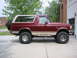 1996 Ford Bronco - Side view with 2" Superlift blocks installed